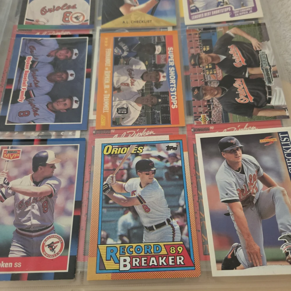 Cal Ripken Jr. Baseball Card Collection 200+ - Picture 12 of 15